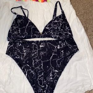 High waisted bikini. Size medium. Zaful